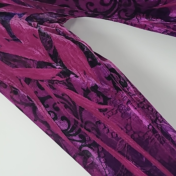 Gypsy purple velvet tunic top, stevie nicks style XL apt.9 - Picture 4 of 11